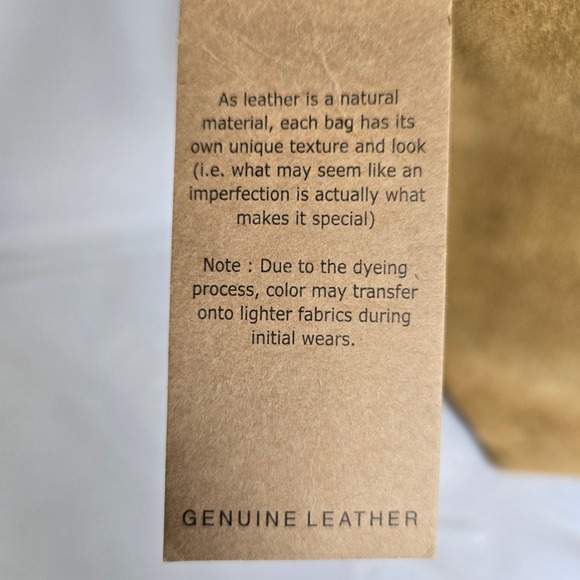 Margot New York Kaye Bucket Suede Leather Tote Bag, Tan, MG3317, NWT $158 MSRP - Picture 6 of 13